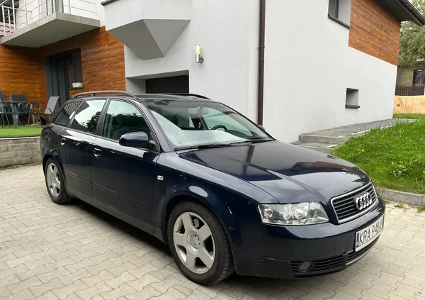 małopolskie Audi A4 cena 17500 przebieg: 178373, rok produkcji 2004 z Ostroróg